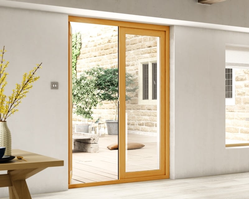 Evolve Oak 1.5m French Doors | Buy Online at Aspire Doors