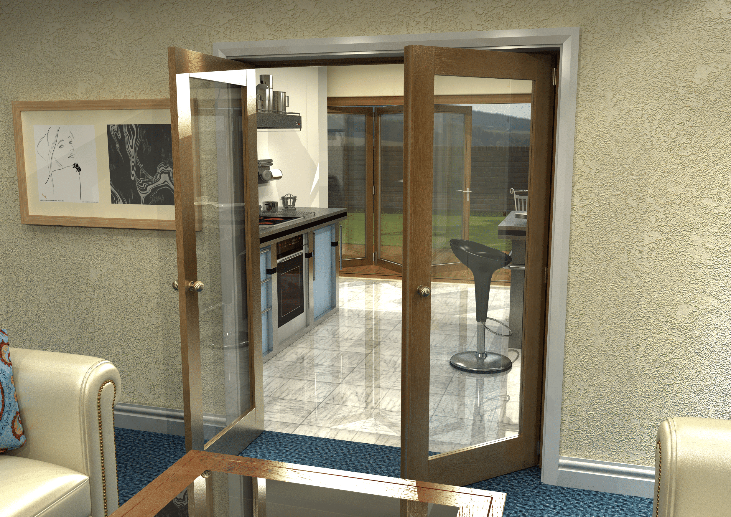 What is an Internal French Door? Image
