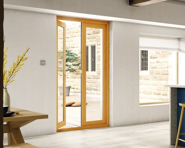 1200mm Evolve Fully Finished French Doors - Internal Shot