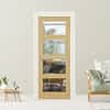 Unfinished Oak 4 Light Internal Door