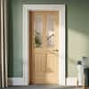 Oak Richmond Glazed 2 Light Door