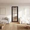 Black Astoria Clear Glazed Door