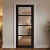 Heritage 4 Light Black Internal Door - Lifestyle Shot