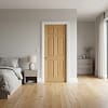 Regency 6 Panel Oak Doors - Wide Lifestyle Shot
