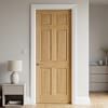 Regency 6 Panel Oak Doors - Lifestyle Shot