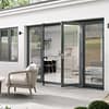 2700mm grey external french door 