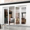 2700mm white external french door 