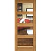 Unfinished glazed door