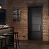 Black Chelsea 4 Panel Internal Door Lifestyle