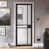 Black Greenwich Glazed Internal Door Lifestyle 2