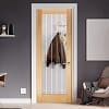 Mexicano Unfinished Oak Pattern 10 Glazed Door Lifestyle 2