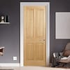 Regency Oak 4 Panel Internal Door Lifestyle