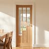 Oak Coventry Glazed 3 Light Door