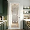 White Bowery Clear Glazed Door