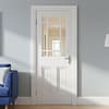 White Downham Unglazed 9 Light Door