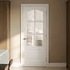 White Kent Glazed 6 Light Door