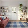 White Malton Unglazed 2 Light Door
