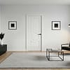 White Montpellier Door