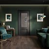 Charcoal Black Murcia Glazed Door