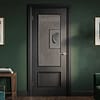 Charcoal Black Murcia Glazed Door