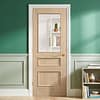 Oak Toledo Glazed Door