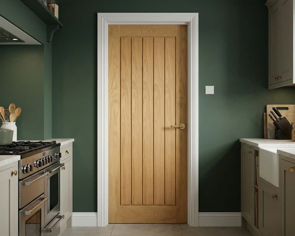 Oak Mexicano Internal Door - Lifestyle Shot