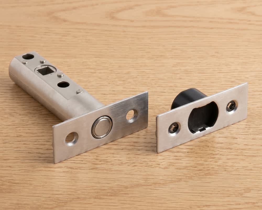 Parts of a door latch