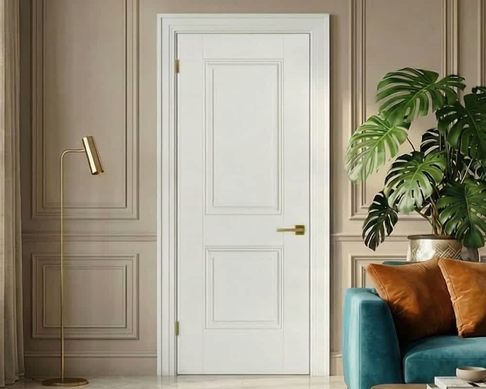 Arnhem White 2 Panel Door