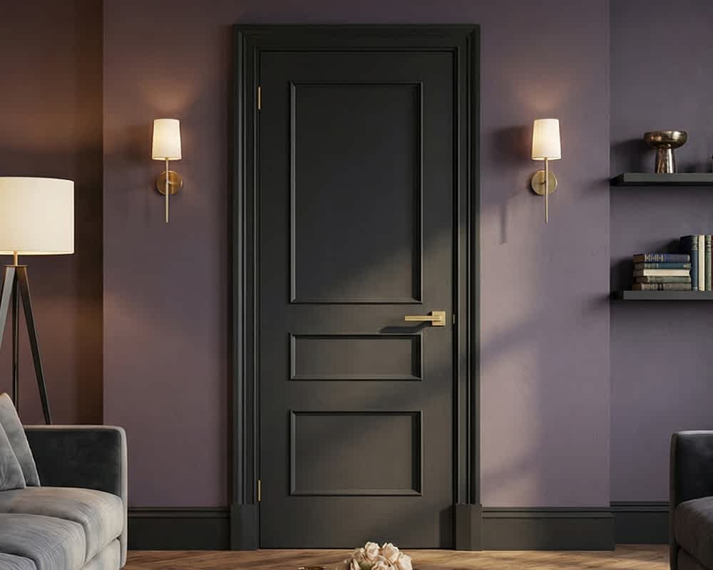 Charcoal Black Toledo Door