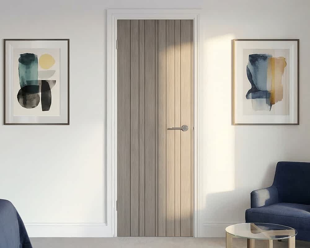 Light Grey Laminate Montreal Door