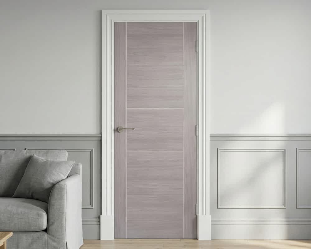 Light Grey Laminated Vancouver Door