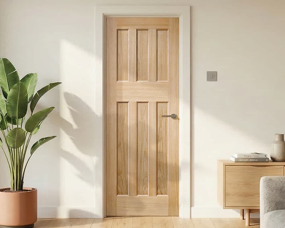 Oak DX 60s Style Door