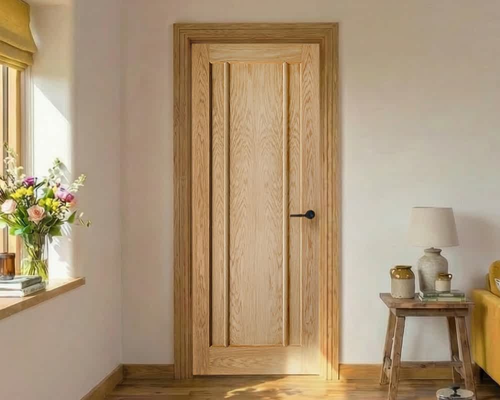 Oak Lincoln 3 Panel Door