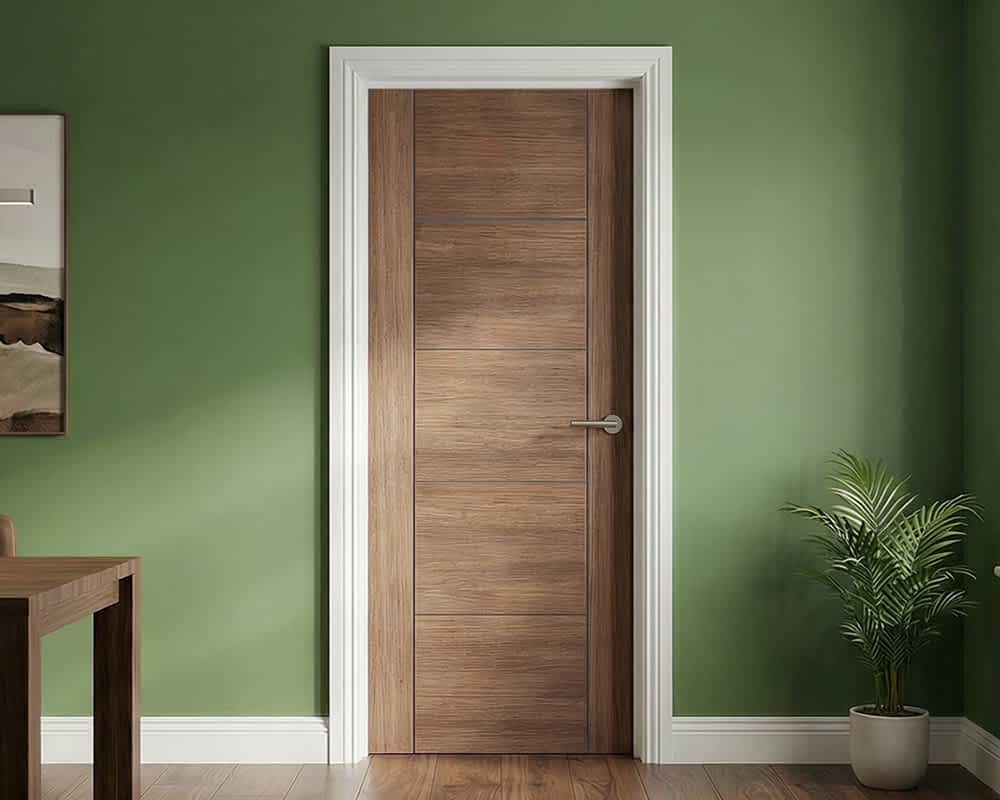 Walnut Laminated Vancouver Door