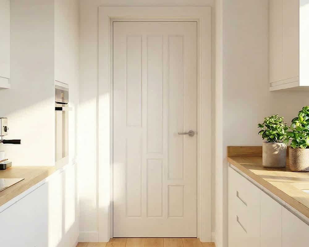 White Coventry 3 Panel Door