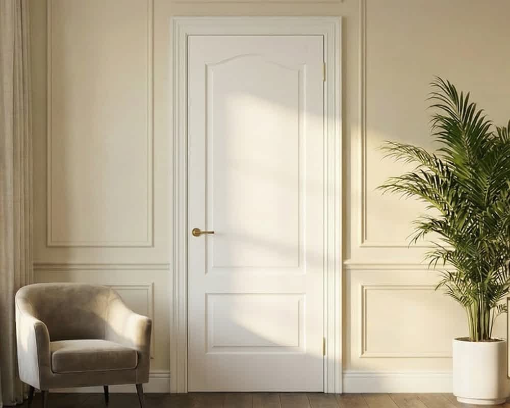 White Kent 2 Panel Door