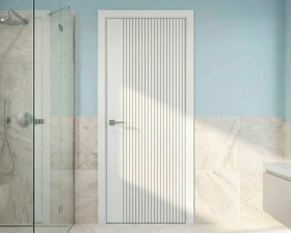 White Melbourne Single Door