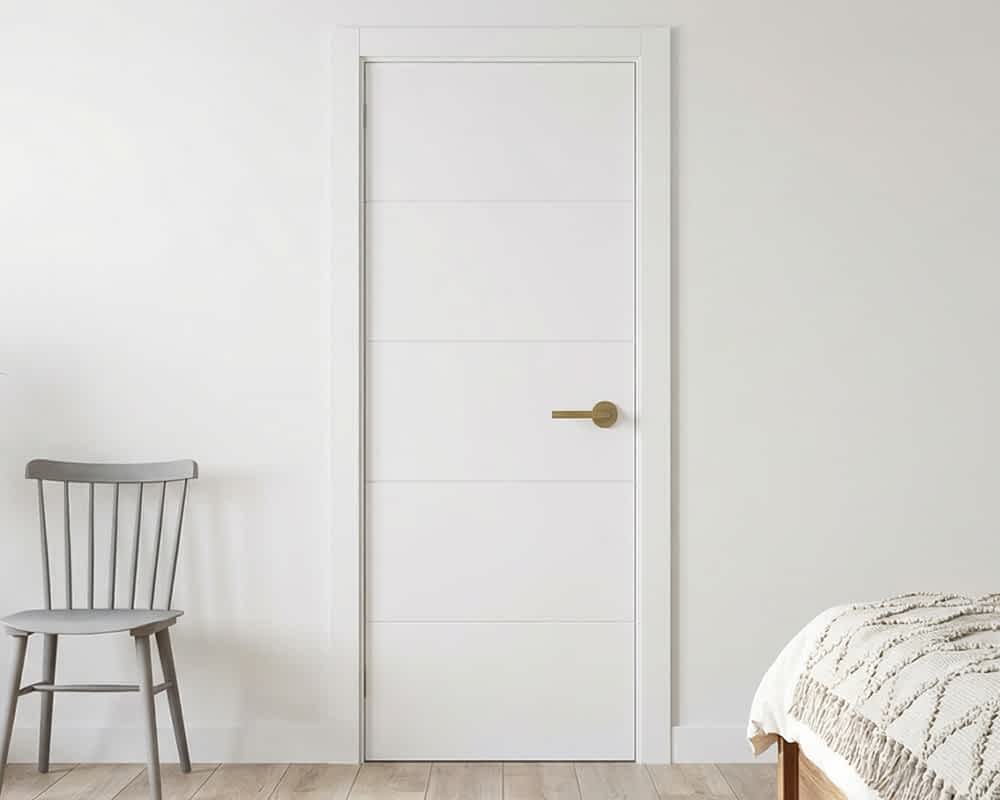 White Primed Santandor Door
