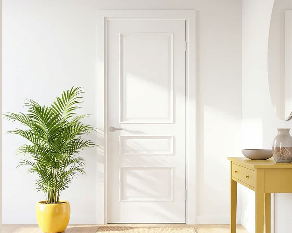 White Toledo Door