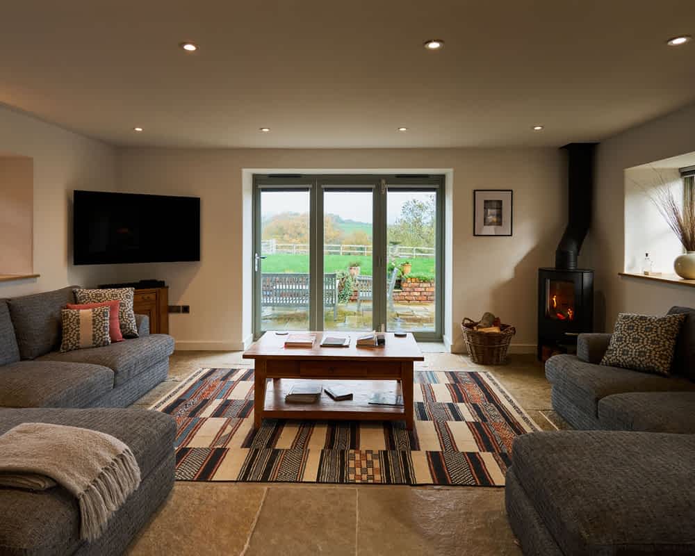 External bifold doors