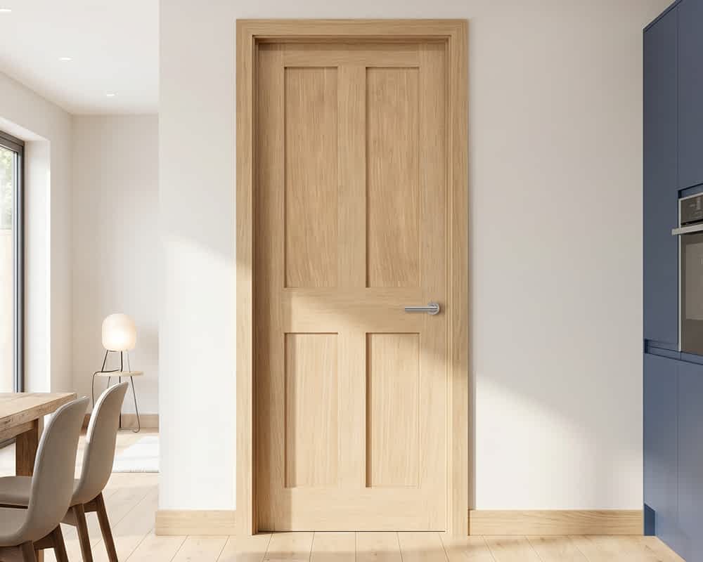 Oak London 4 Panel Door