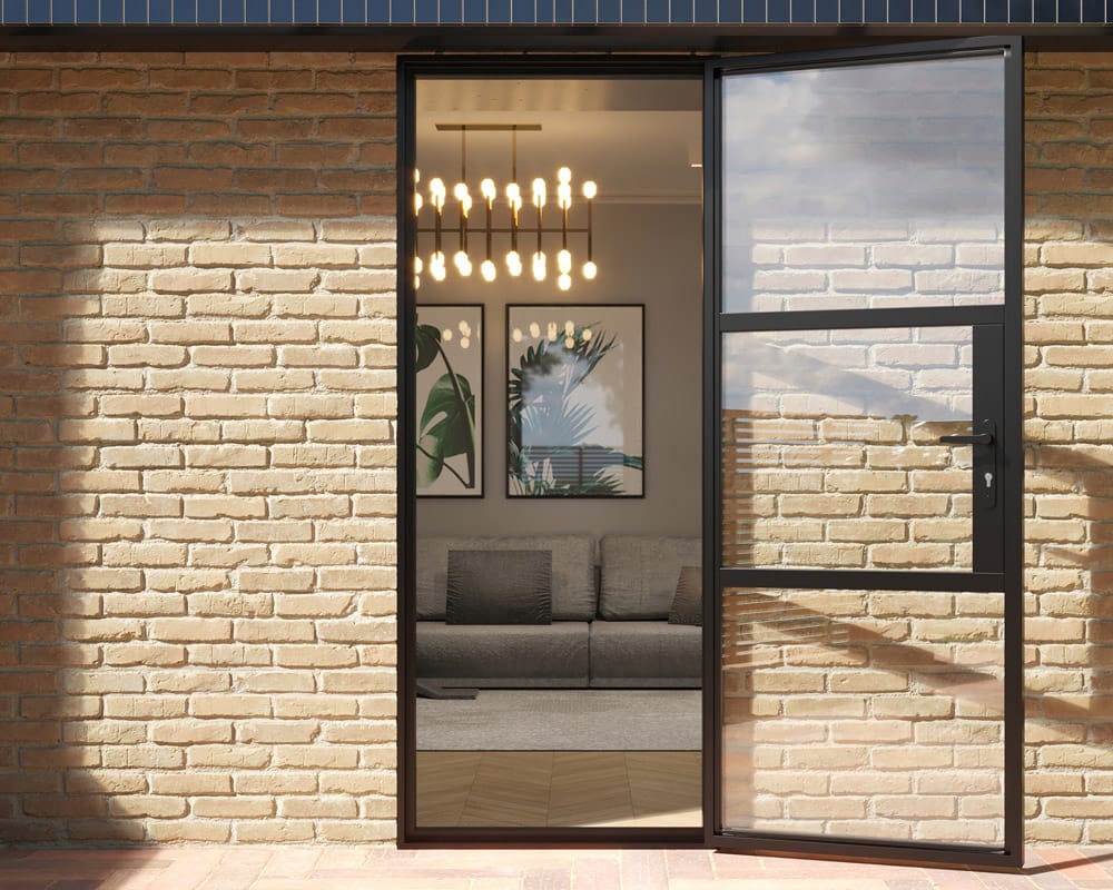 Black Heritage Single Door 905mm x 2100mm