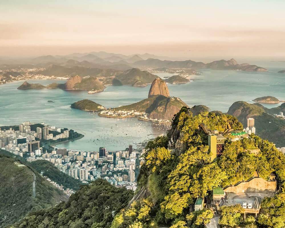 Rio de Janeiro seen from above