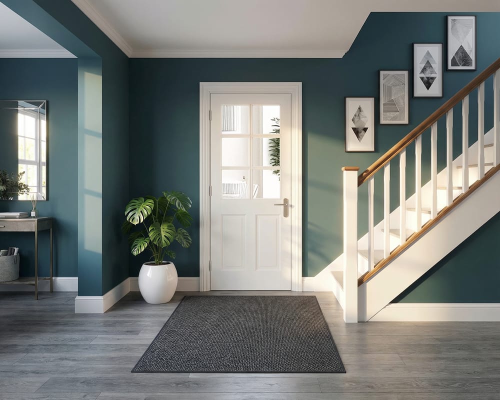 Canterbury White 2 Panel 6L Glazed Door Canterbury White 2 Panel 6L Glazed Door