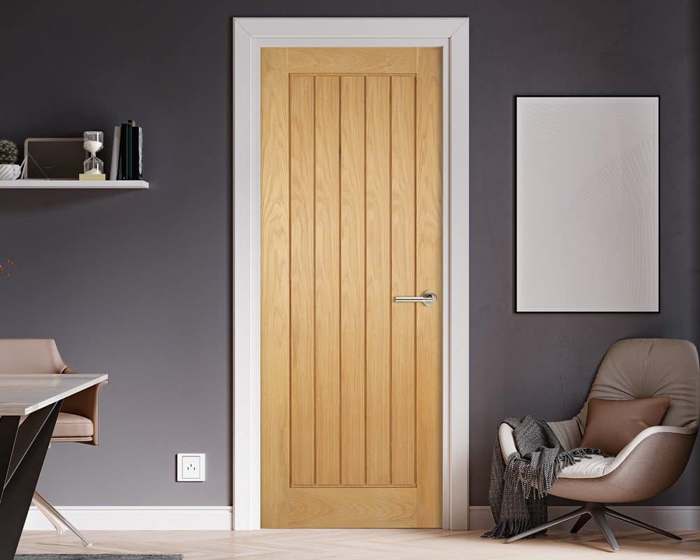Mexicano Prefinished Oak Door Mexicano Prefinished Oak Door