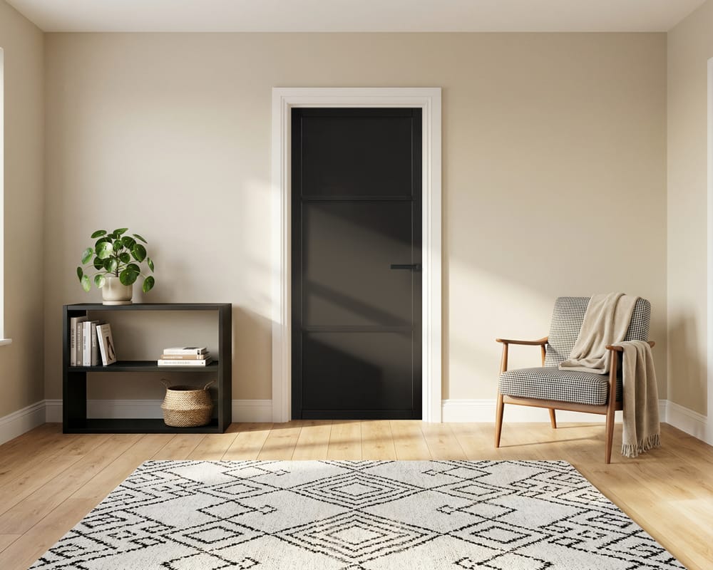 Black Sutton Door Black Sutton Door