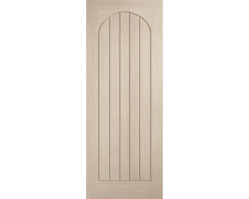 Blonde Oak Mexicano Arched Square Top Door Blonde Oak Mexicano Arched Square Top Door