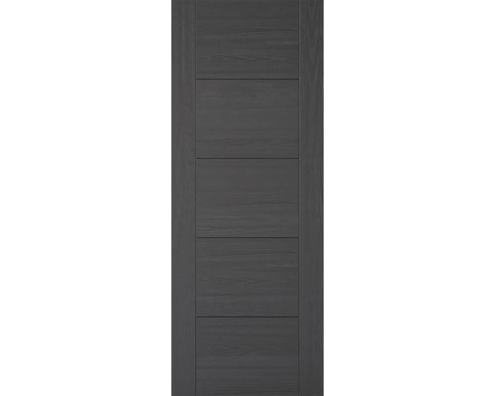 Charcoal Black Vancouver 5 Panel Door Charcoal Black Vancouver 5 Panel Door