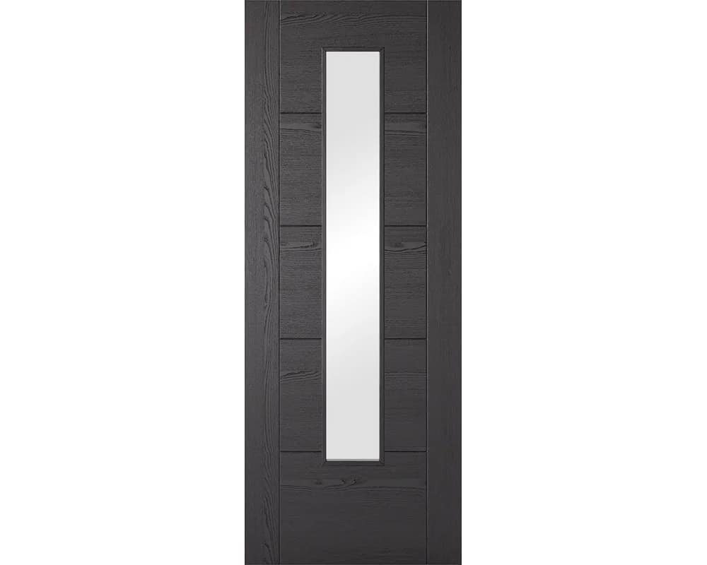 Charcoal Black Vancouver Glazed 1 Light Door Charcoal Black Vancouver Glazed 1 Light Door