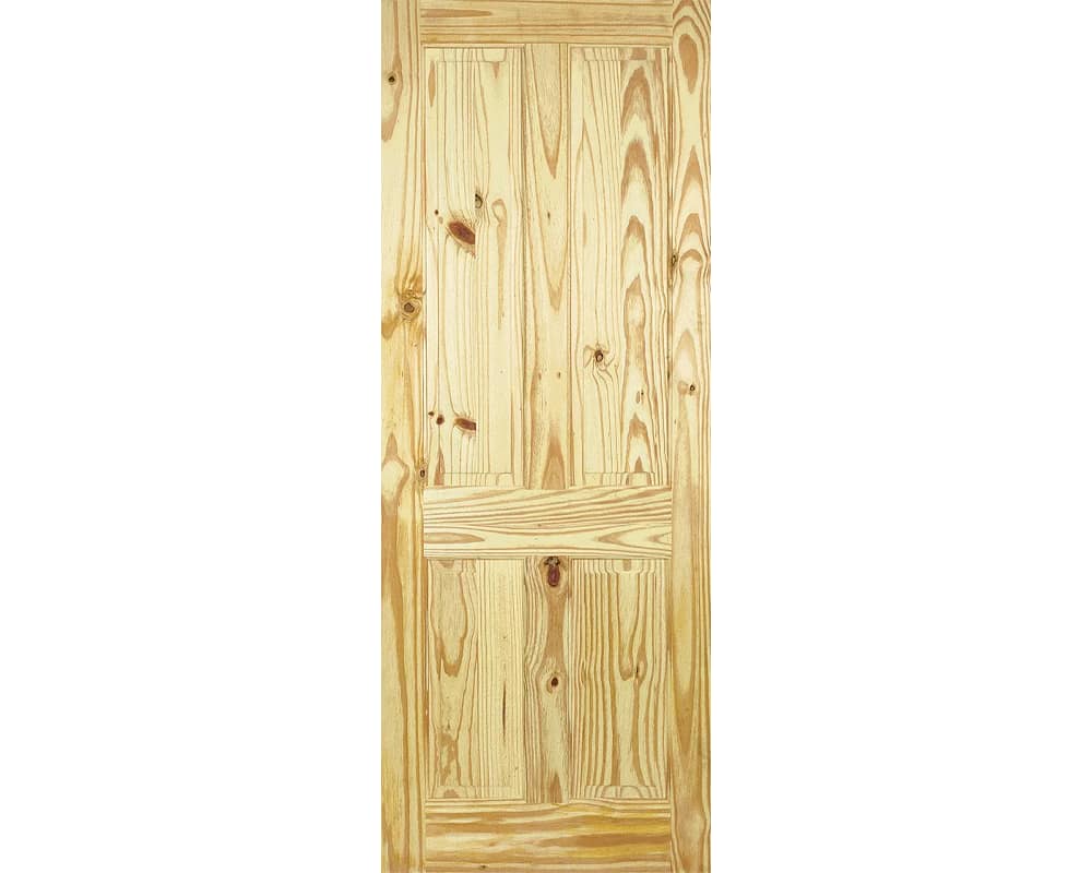 Knotty Pine 4 Panel Door Knotty Pine 4 Panel Door